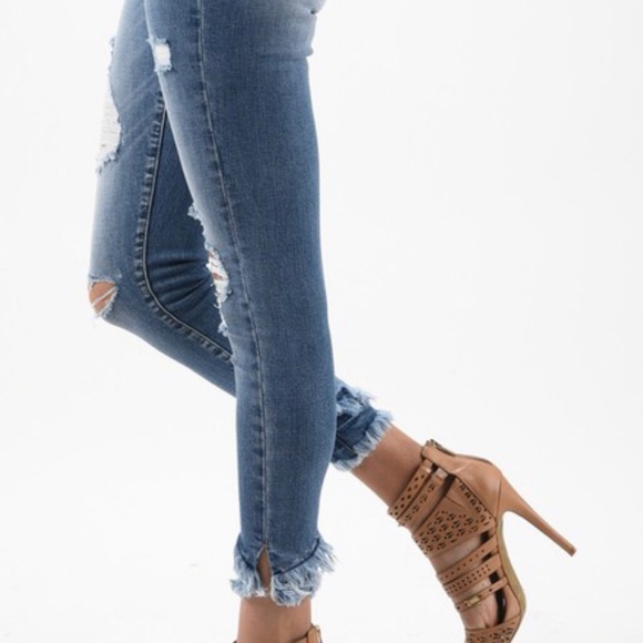 This Is Me Mid-Rise Distressed Jeans - Picture 3 of 6